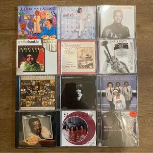 12 Vintage R&B Gospel Easy Listening CDs